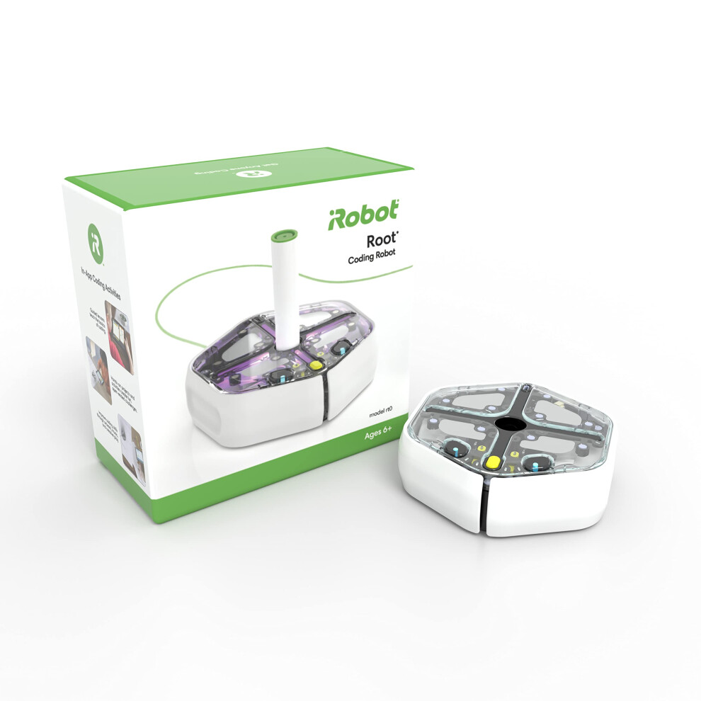 iRobot Root rt0 Coding Robot: Programmable STEM Toy for Kids 6+  Ideal