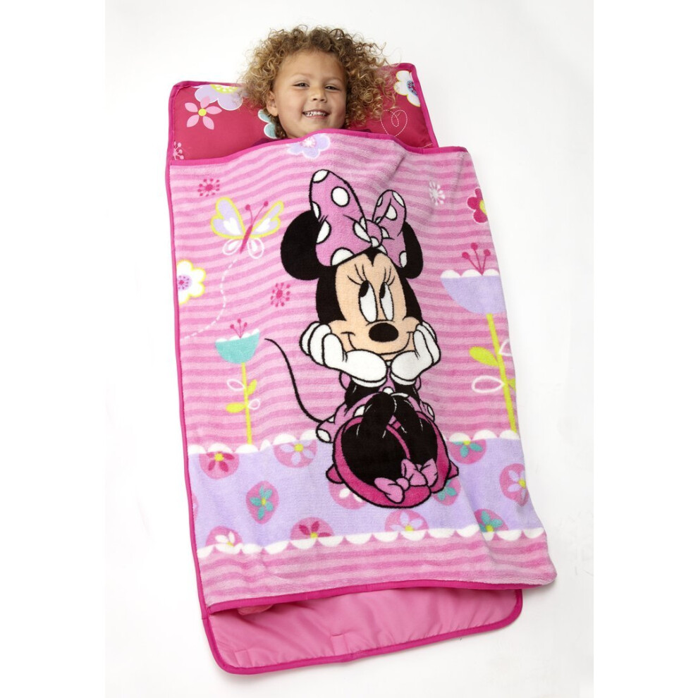 Disney Minnie Mouse Toddler Rolled Nap Mat  Sweet as Minnie  Minnie Mo