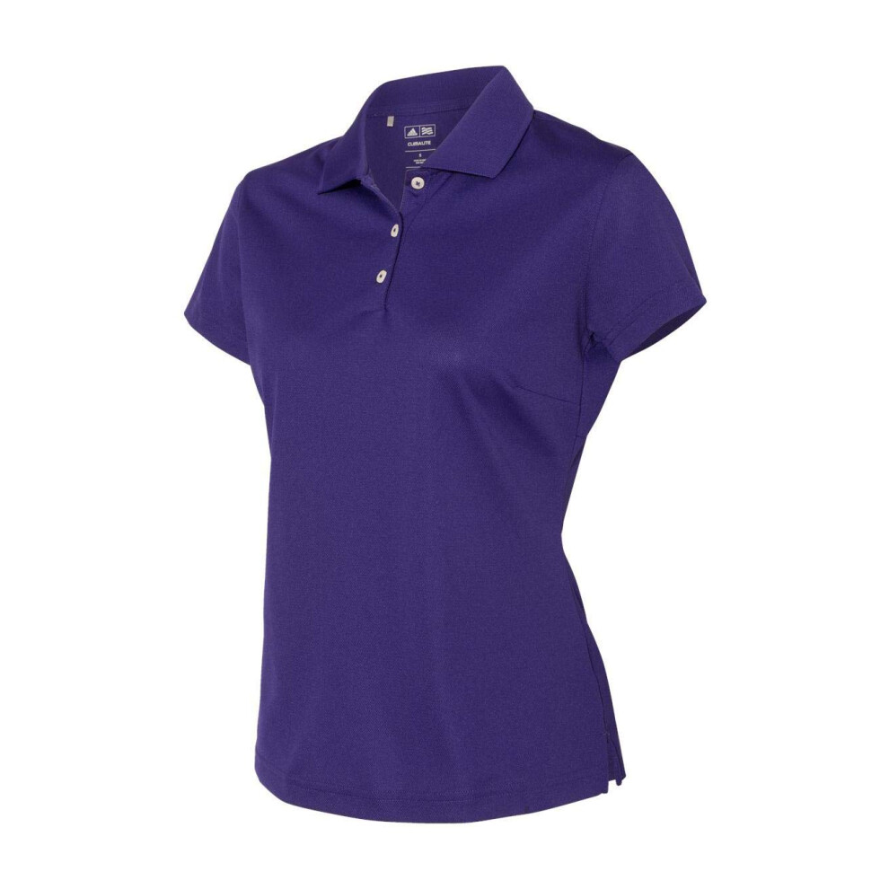 adidas Golf A131 Ladies' Climalite Basic Short-Sleeve Polo  Collegiate