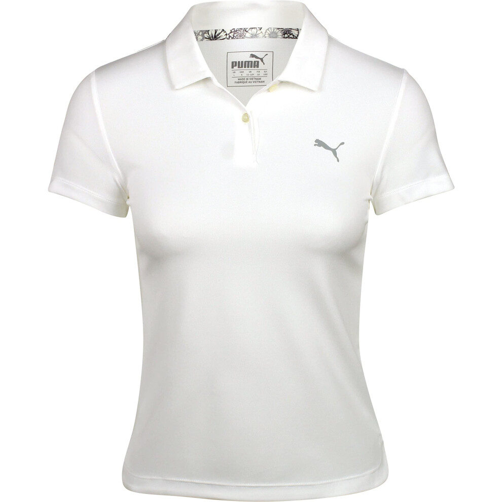 Puma Golf Girls 2019 Polo  Bright White  x Large