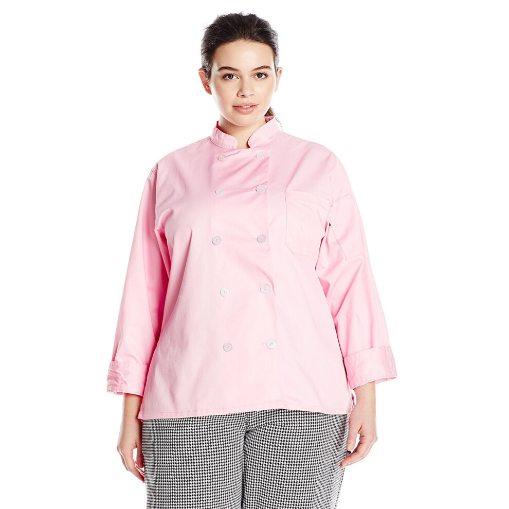 Dickies Chef Women's Bettina Coat Pink Medium