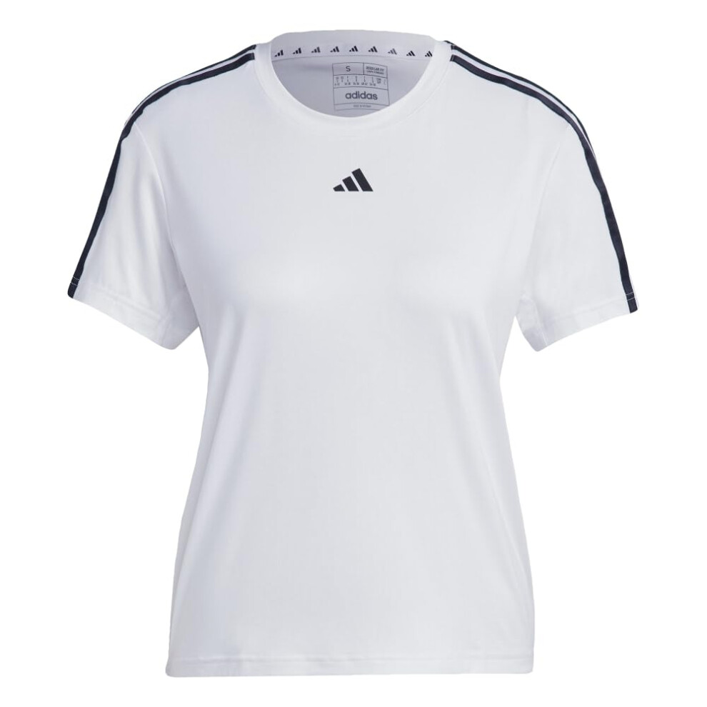 adidas Women's AEROREADY Training Essentials Regular 3-Stripes T-Shirt