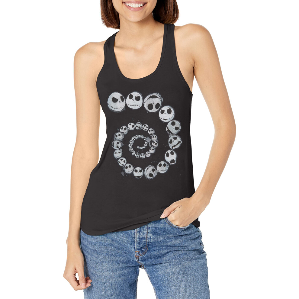 Disney Women's Nightmare Before Christmas Jack Emotions Spiral Slim Fi