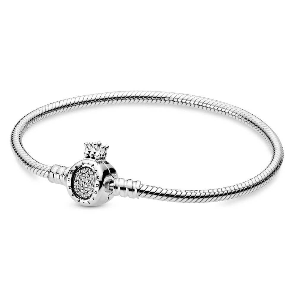 PANDORA Sterling Silver with Crown O Clasp