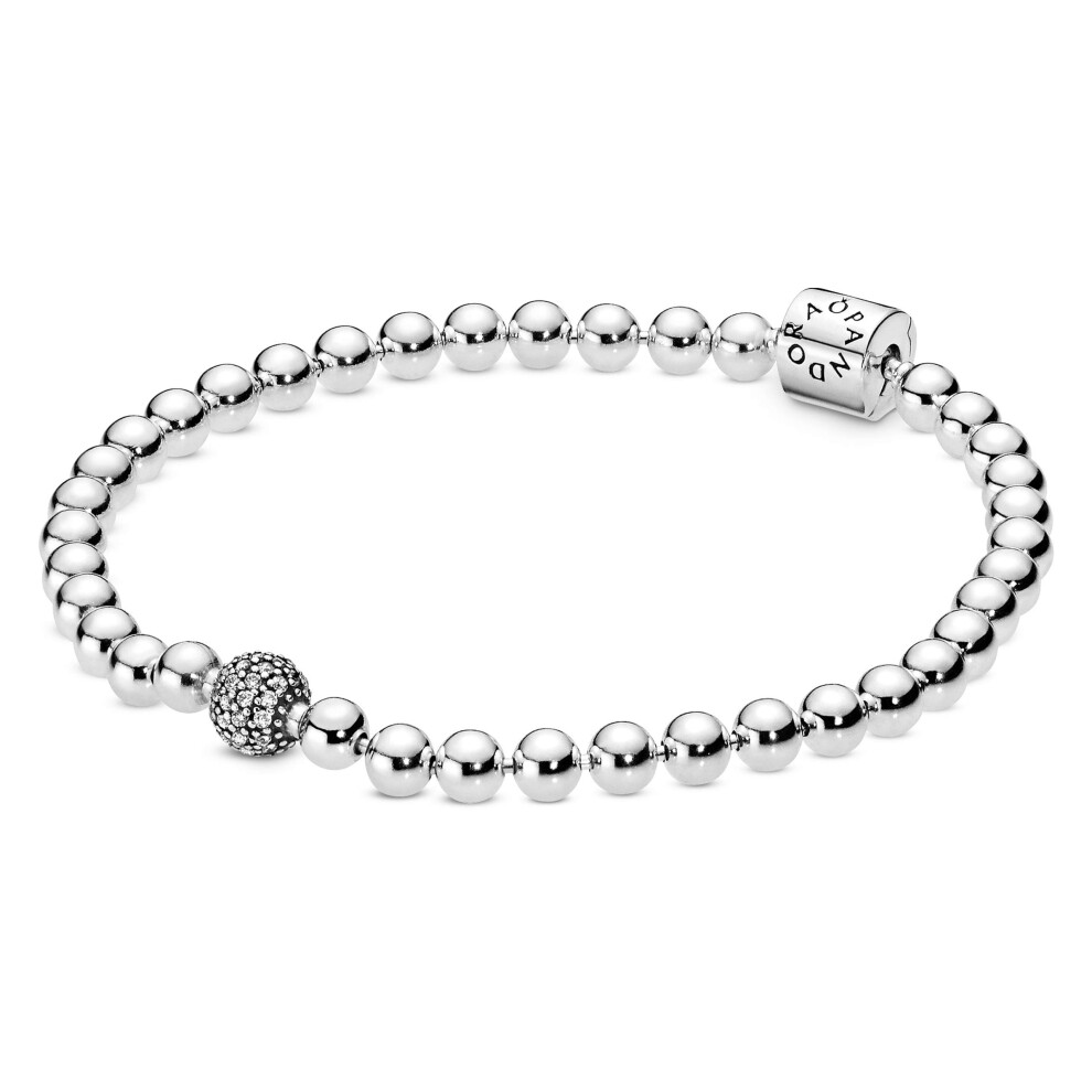 PANDORA Beads & Pave  Clear Cz