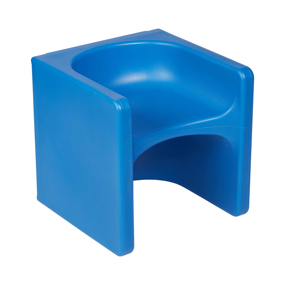 ECR4Kids Tri-Me 3-In-1 Cube Chair  Kids Furniture  Blue