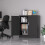 iJINGUR Metal Storage Cabinet with Locking Doors and 2 Adjustable Shel 3
