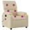 VidaXL vidaXL Massage-Relaxsessel, cremefarbener Stoff 2