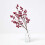 Homescapes HOMESCAPES Artificial Winter Snow Berry Single Stem Bouquet 5