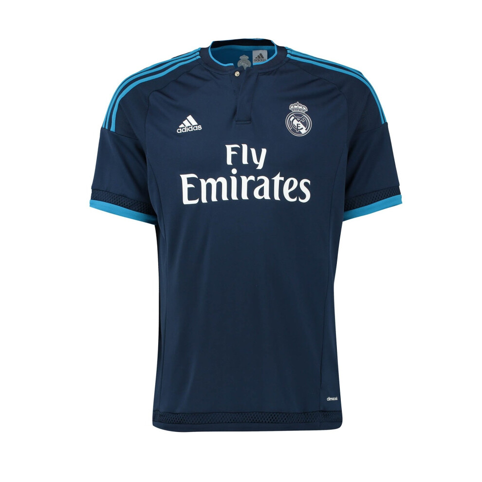 adidas Kids Real Madrid 3rd Jersey 2015-16 (XS) Navy