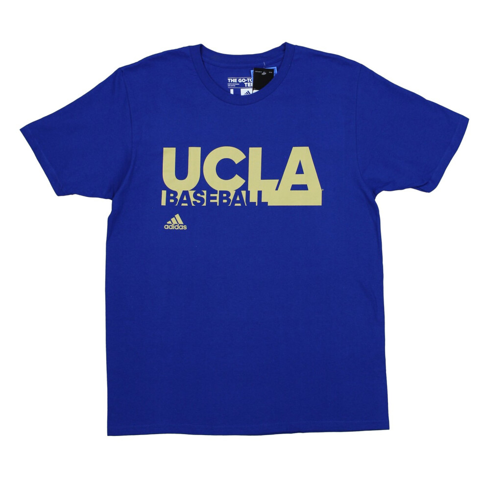 adidas UCLA Bruins Men's Team Baseball Go to Tee  Blue XX-Large