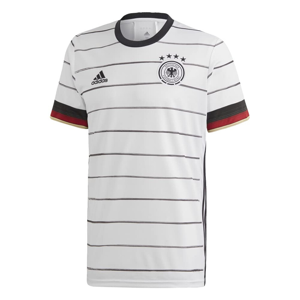 adidas 2020-21 Germany Home Jersey - White-Black L