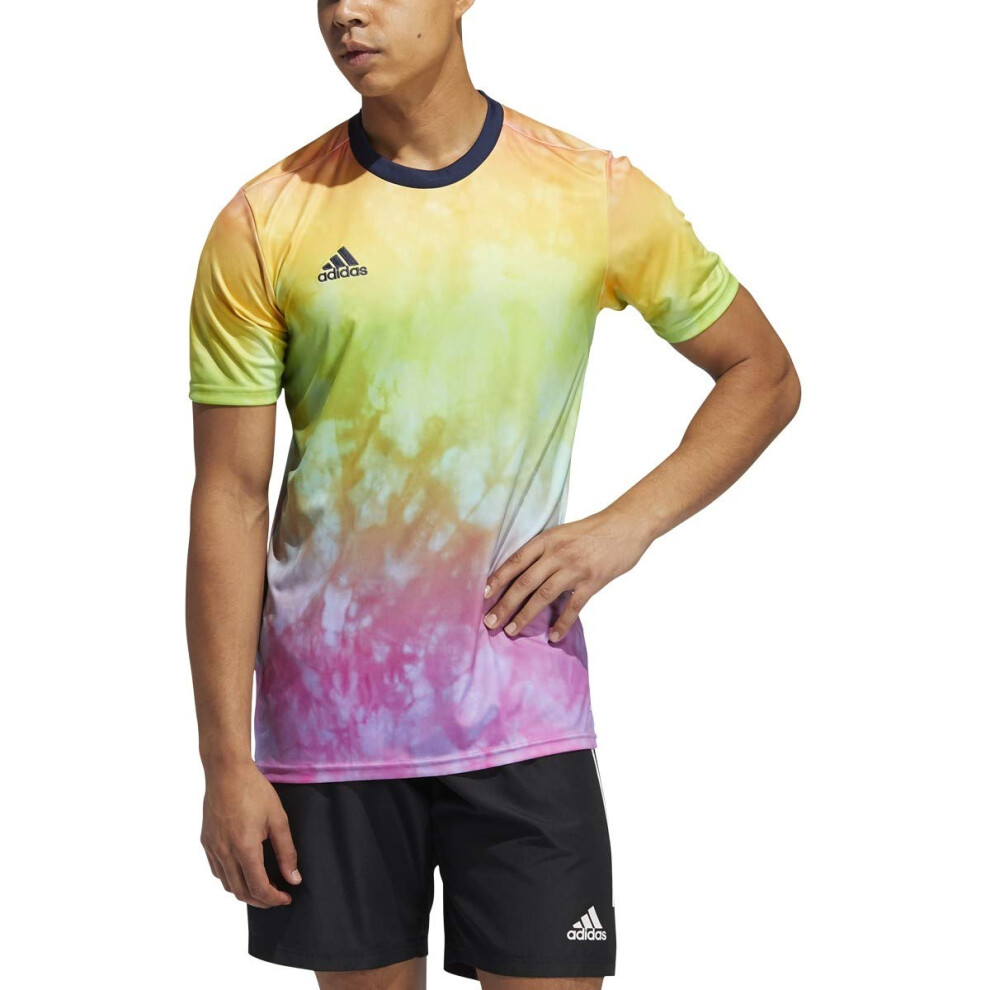 adidas Prematch LGBT Shirt - Men's Soccer S Multicolor