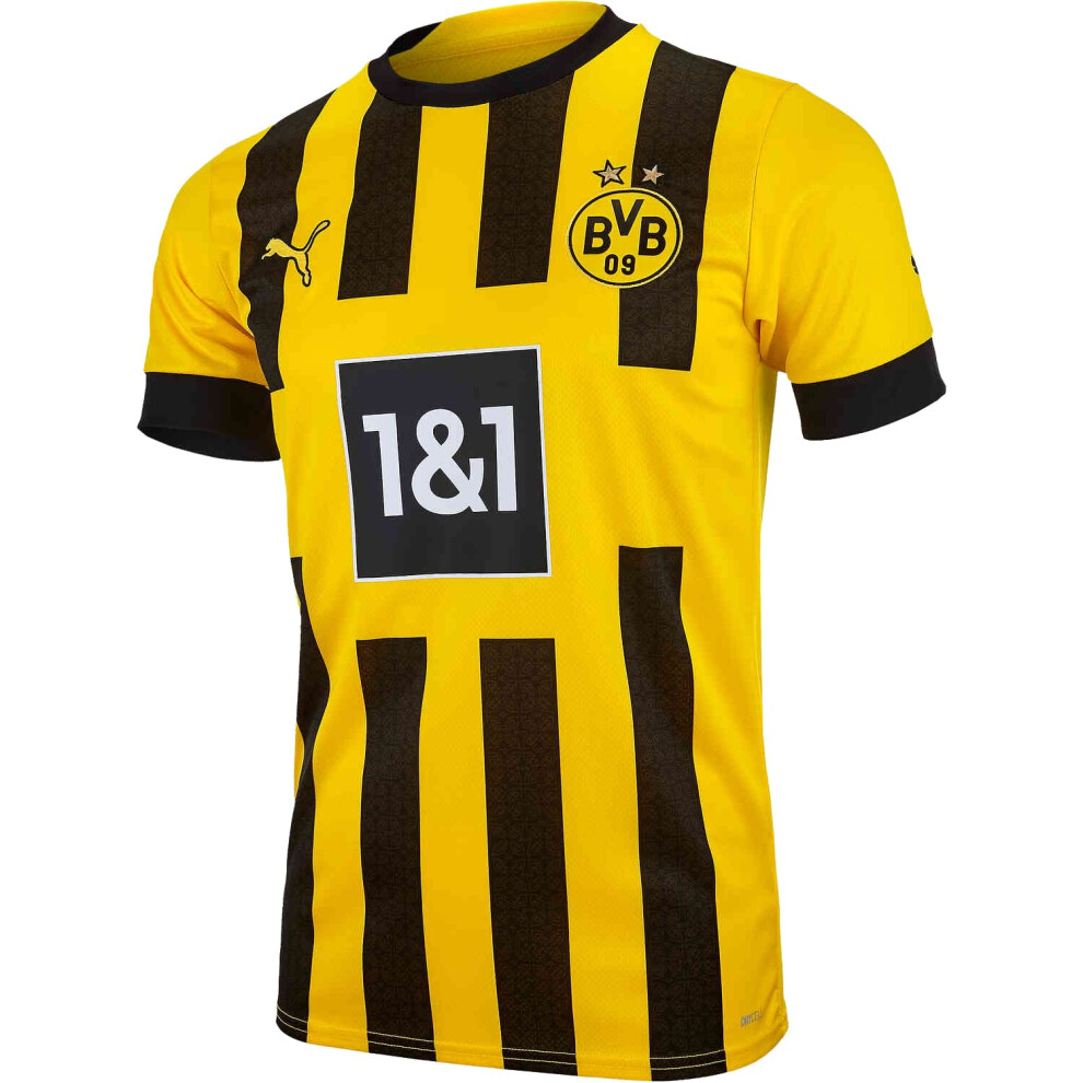 PUMA Borussia Dortmund Youth Home Jersey 22/23 (as1  Alpha  x_l  Regul