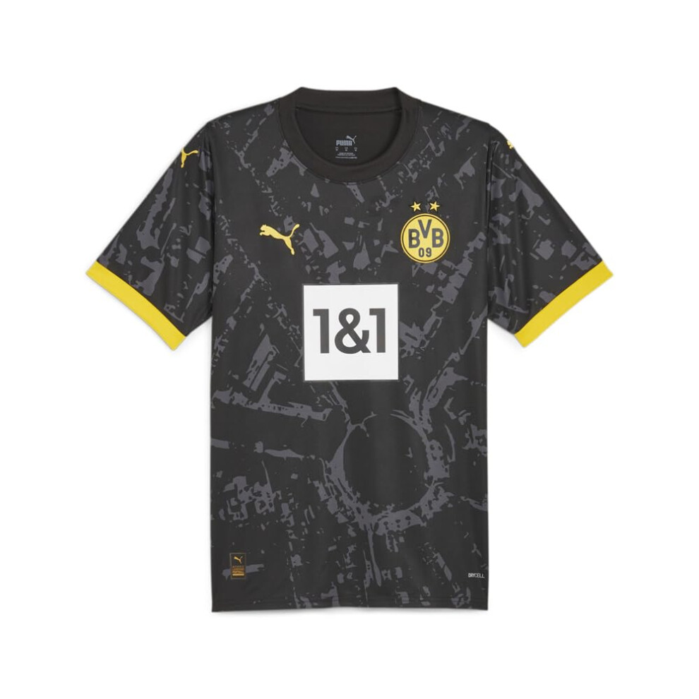 Puma Men's Soccer Borussia Dortmund City 23/24 Away Jersey - Official