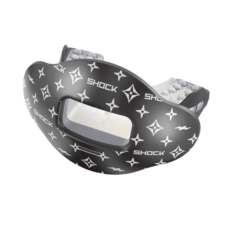 Shock Doctor Max Airflow Lip Guard - Print Lux Black OSFA