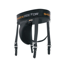 Shock Doctor Hockey Garter Supporter Jock Strap mit Becherfach (Becher nicht enthalten)