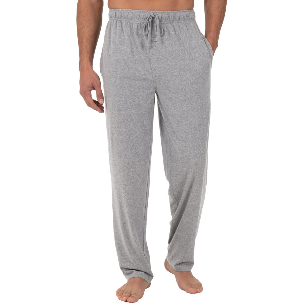 Fruit of the Loom Men's Extended Sizes Jersey Knit Sleep Pant (1-Pack)