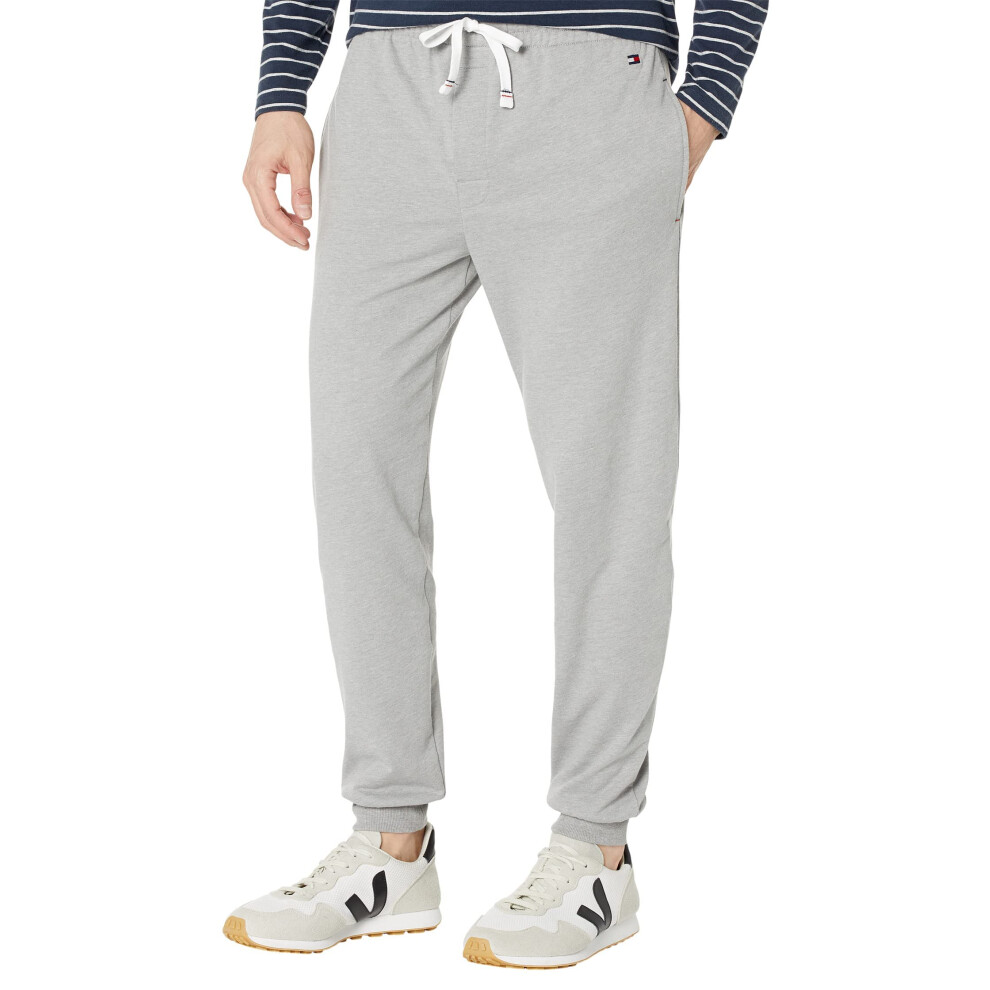 Tommy Hilfiger Mens Modern Essentials Joggers  Grey Heather  XX-Large