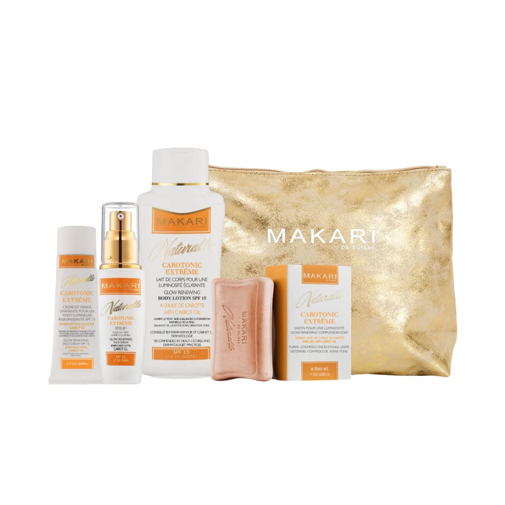 MAKARI Naturalle Carotonic Extreme 4 Piece Gift Set with Skin-Enrichin