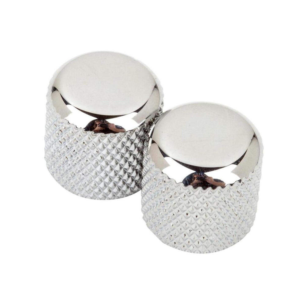 Fender Telecaster/Precision Bass Dome Knobs -Chrome