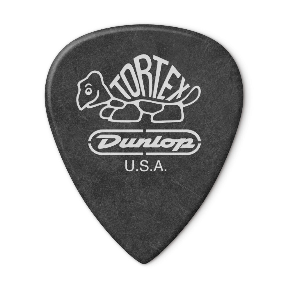 JIM DUNLOP 462P1.35 Tortex TIII  Black  1.35mm  12/Player's Pack