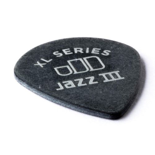 Dunlop Dunlop Tortex Jazz III XL Μαύρο 1.35mm Πακέτο Παικτών (12) 2