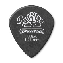 Paquete de reproductor Dunlop Tortex Jazz III XL negro de 1,35 mm (12)