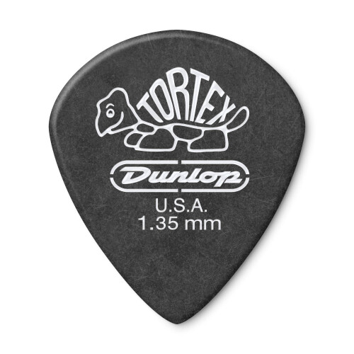 Dunlop Dunlop Tortex Jazz III XL Μαύρο 1.35mm Πακέτο Παικτών (12)