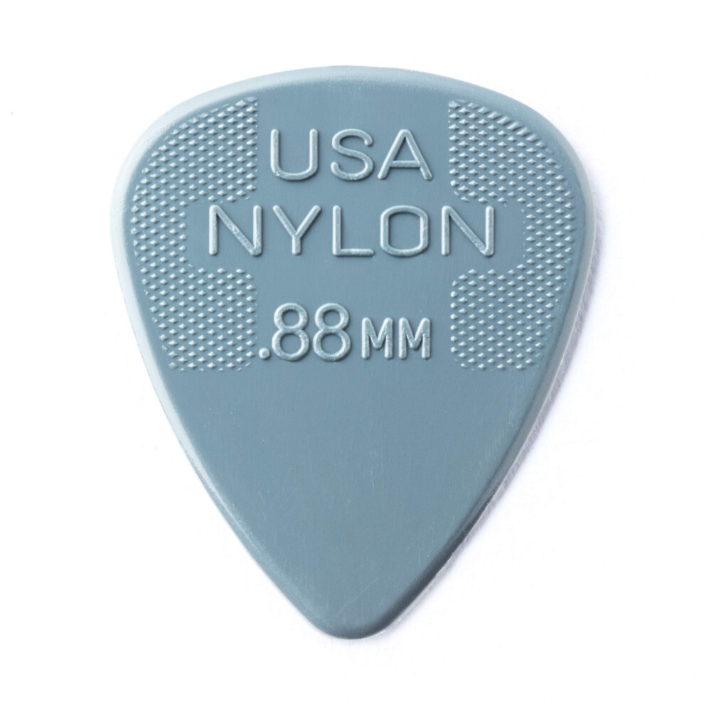 JIM DUNLOP 44P.88 Nylon Standard  Dark Gray  .88mm  12/Player's Pack