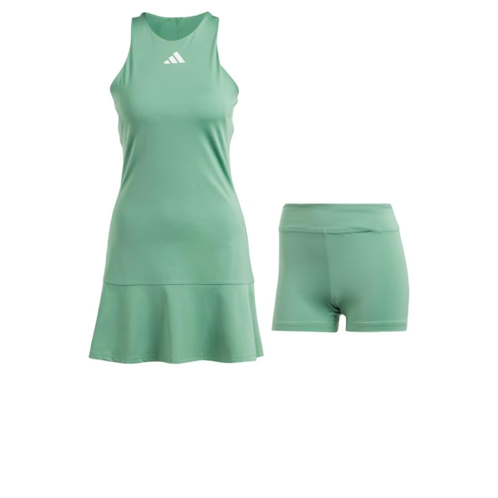 adidas Women's Tennis Y-Dress  Preloved Green  Medium