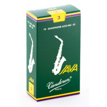 Vandoren SR263 Alto Sax JAVA Reeds Strength 3; 10-es doboz