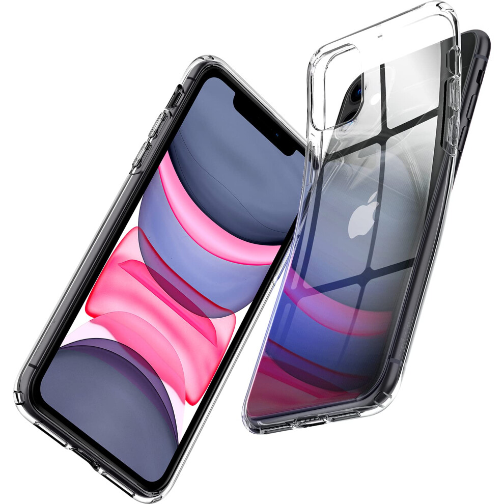 Spigen Liquid Crystal Designed for iPhone 11 Case (2019) - Crystal Cle