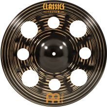 Meinl Cymbals Classics Custom Dark 16"" Trash Crash Cymbal for Drum Se