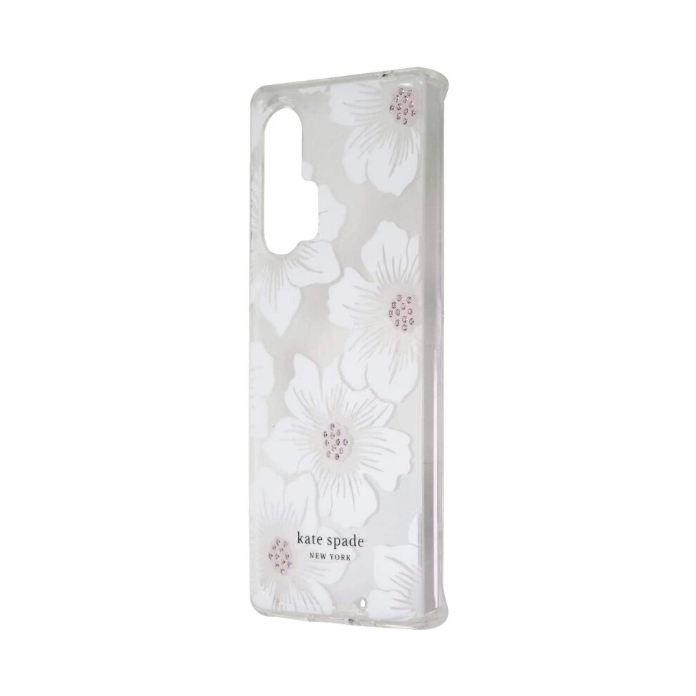 Kate Spade Hardshell Case for Motorola Edge+ (Plus) Hollyhock Floral C