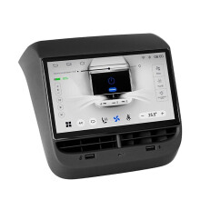 Vehicle Multimedia Rear Seat- Touch-screen Entertainment Ac Panel For Tesla 3/y