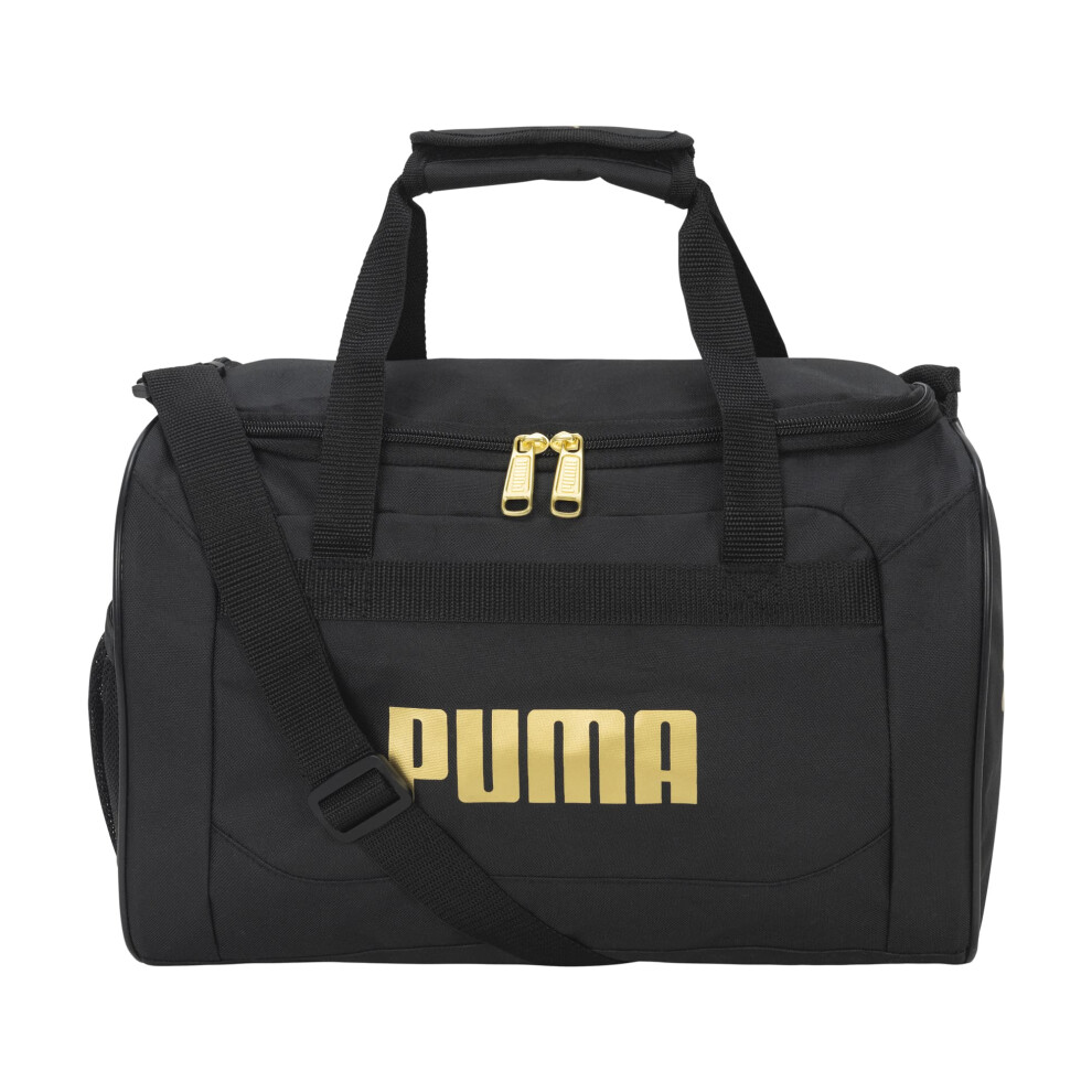 PUMA Kids' Evercat Transformation Duffel Bag  Black/Gold  One Size