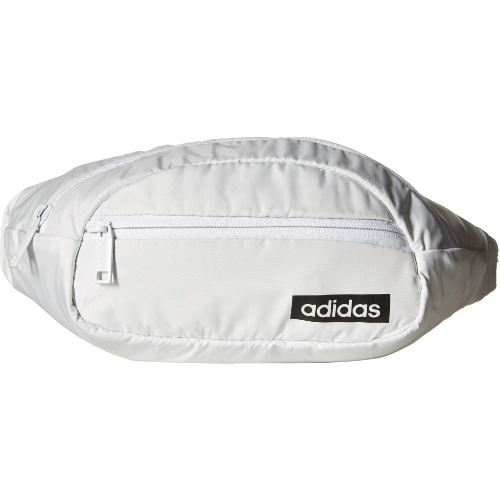 adidas Unisex Core Waist Pack  White  One Size