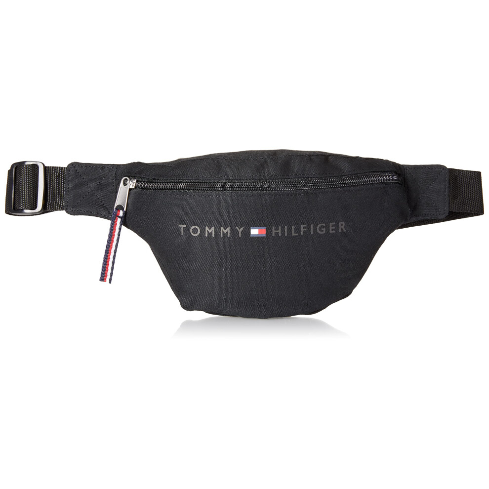 Tommy Hilfiger mens Jackson Fanny Pack  Black  One Size US