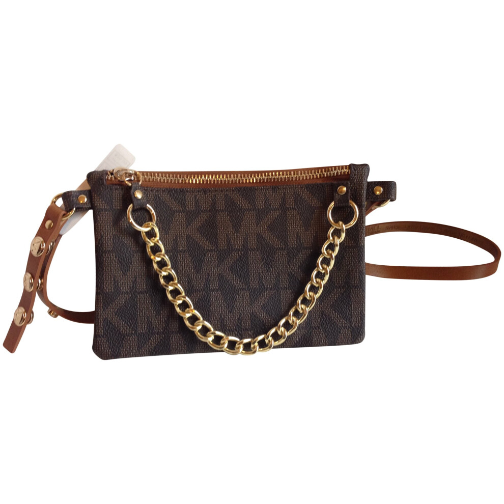 Michael Kors MK Signature Fanny Pack Belt Bag  XL