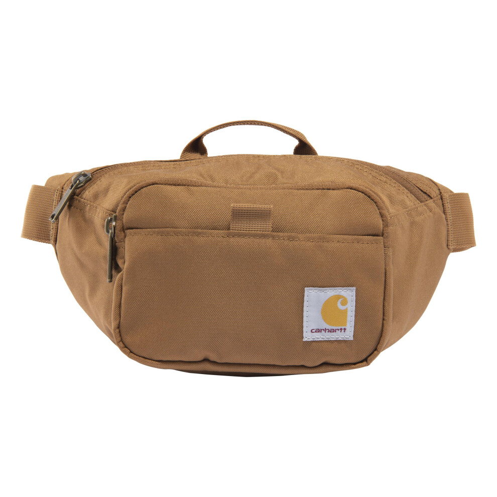 Carhartt Adjustable Waist  Durable  Water Resistant Hip Pack  Brown  O