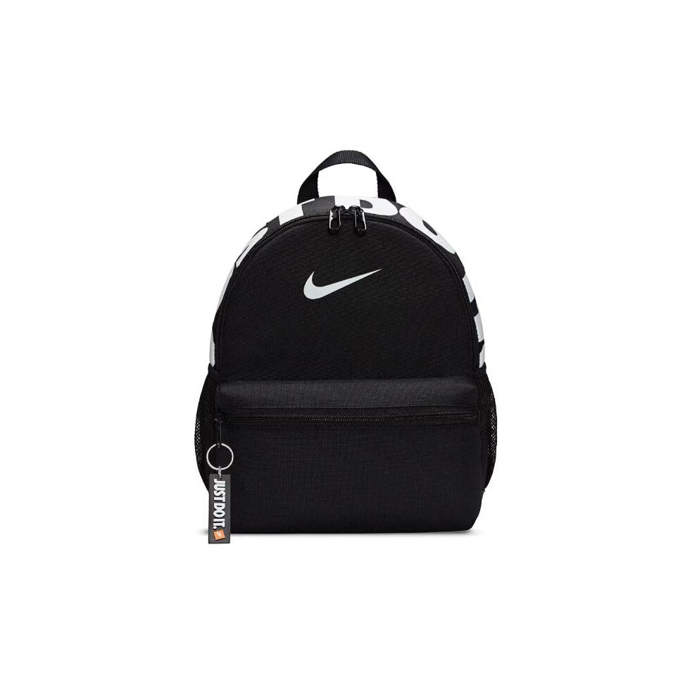 Nike Brasilia JDI Mini Backpack - Black/White