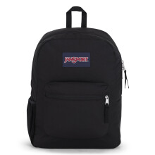 JanSport Cross Town Sac  dos  Sac de voyage ou de travail avec poche pour bouteille d'eau Noir