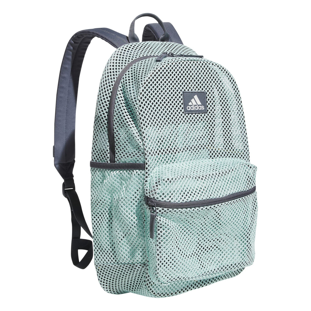 adidas Hermosa II Mesh Backpack  Semi Flash Aqua Blue/Onix Grey  One S