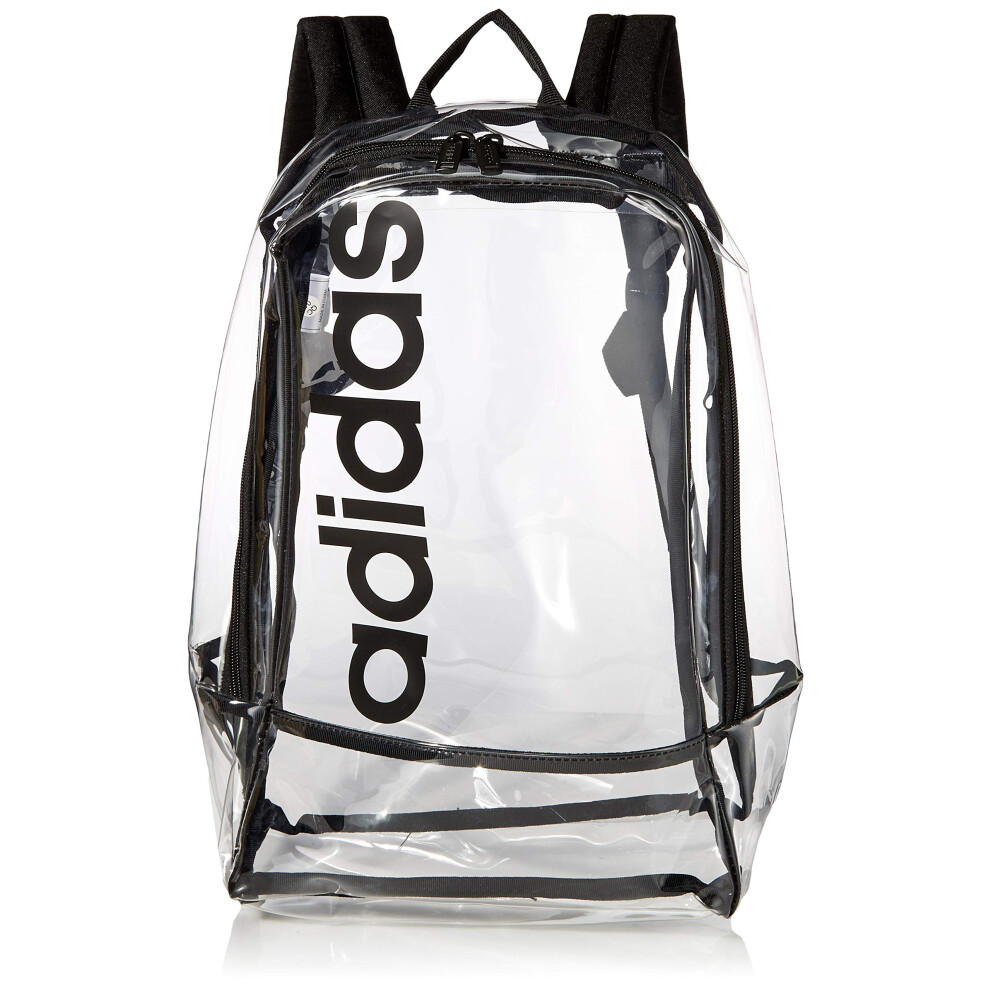 adidas Linear Backpack  Black Clear  One Size