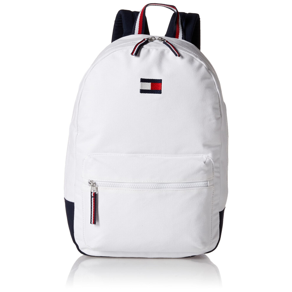 Tommy Hilfiger mens Ardin Backpack  Bright White  One Size US