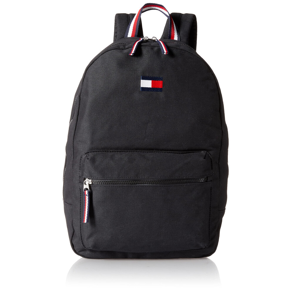 Tommy Hilfiger mens Ardin Backpack  Th Deep Black  One Size US