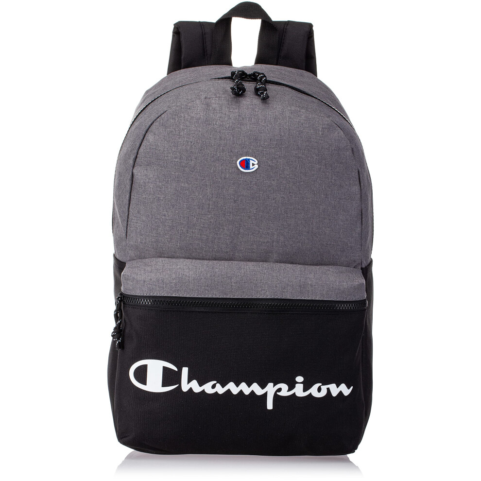 Champion unisex adult Manuscript Backpacks  Heather Grey  One Size US