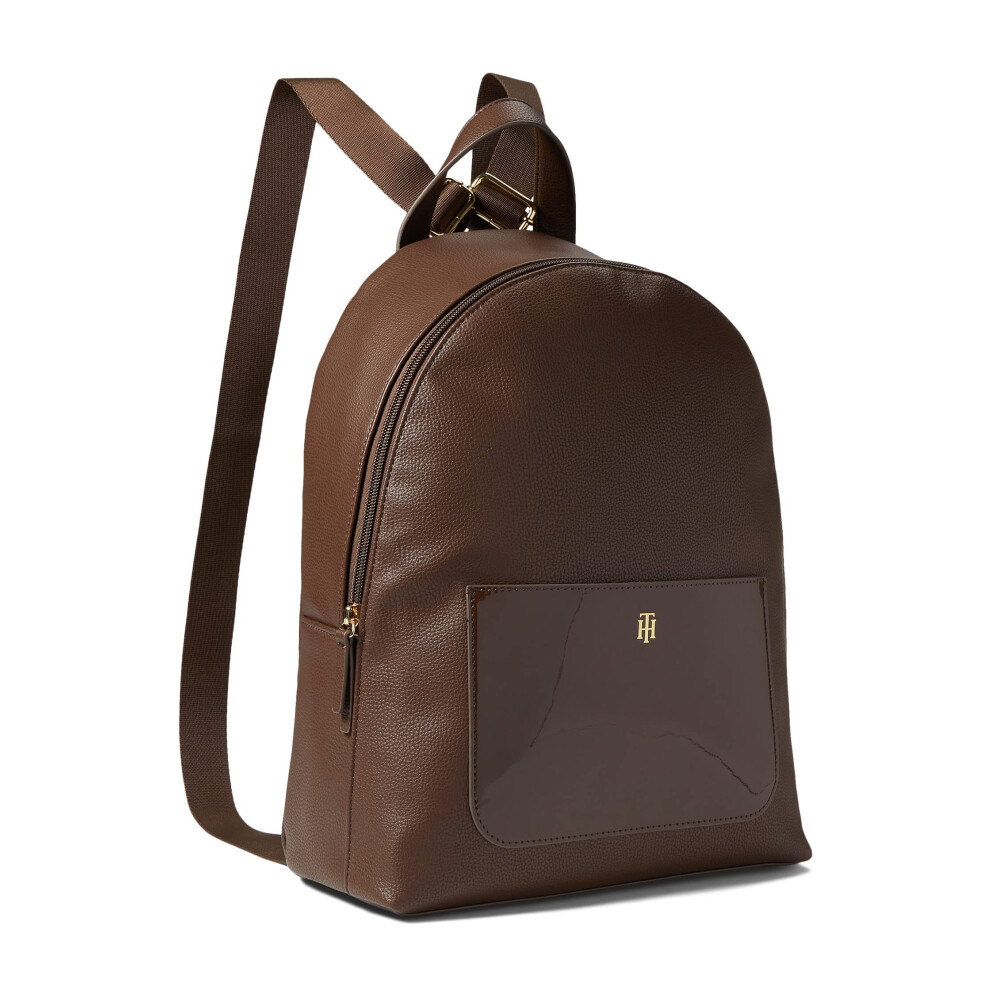 Tommy Hilfiger Millie II Medium Dome Backpack Chestnut One Size