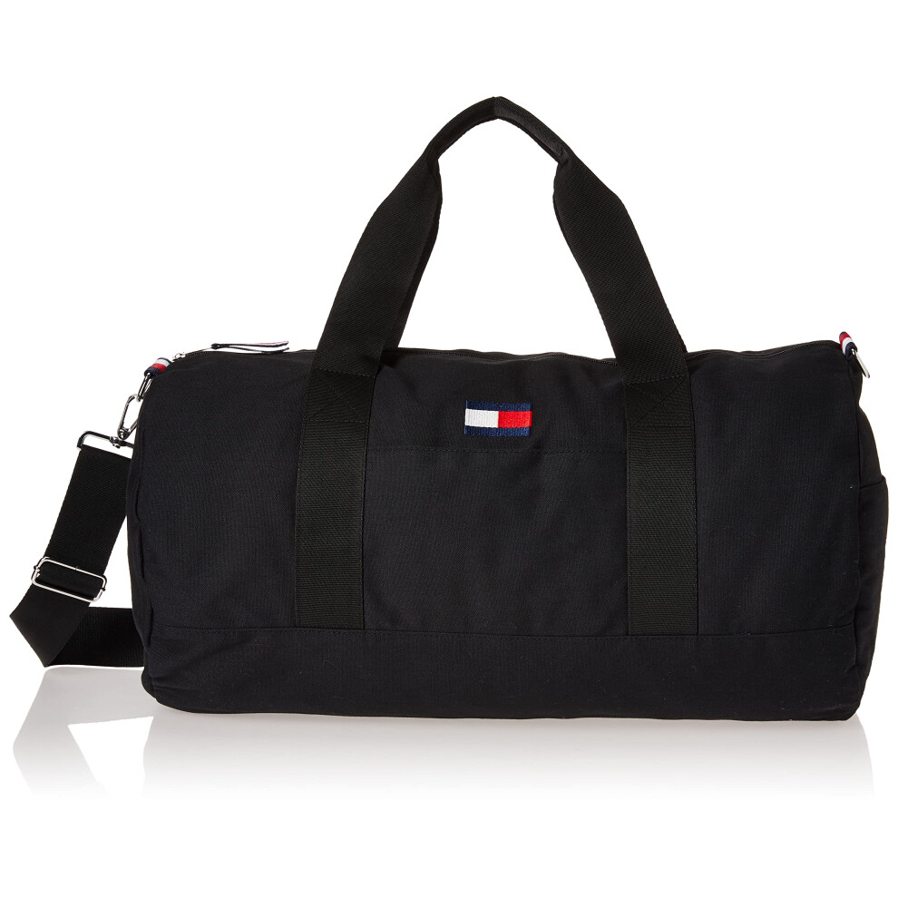 Tommy Hilfiger mens Ardin Duffle Bag  Th Deep Black  One Size US